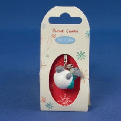 Me To You Christmas Phone Charm