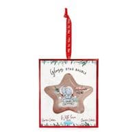 Me to You Christmas Tree Star Shaped Bauble Fabulous Friend