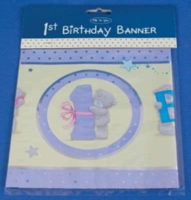 Me to You 1st Birthday Banner