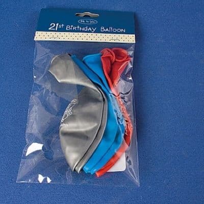 Me to You Happy  21st Birthday Balloons