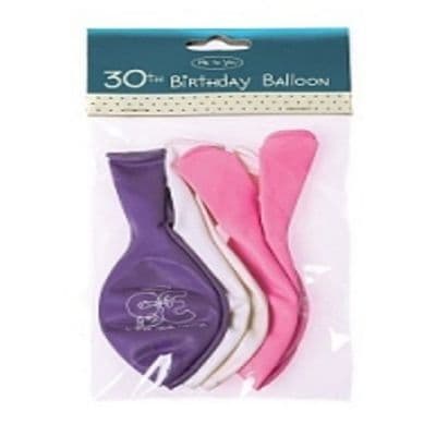 Me to You Happy 30th Birthday Balloons