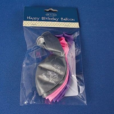 Me to You Happy Birthday Balloons