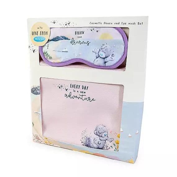 Me to You Cosmetic Pouch and Eye Mask