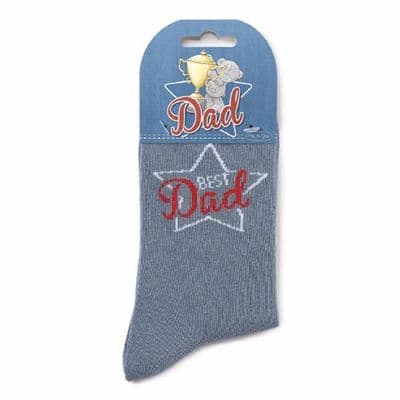 Me To You Grey Best Dad Socks