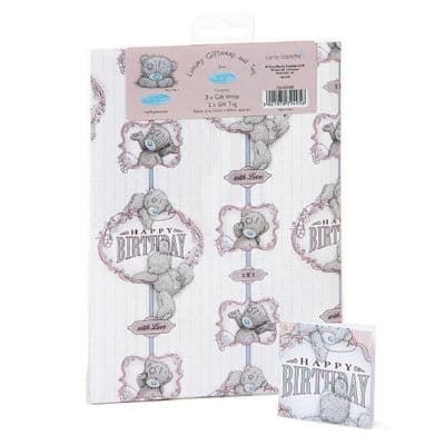 Me to You Luxury Happy Birthday Giftwrap & Tags