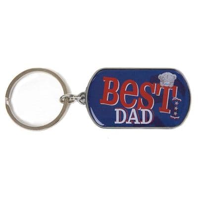 Me to You Metal Dog Tag Keyring Best Bad