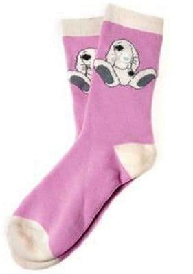 Me to You My Blue Nose Friends Adults Socks Blossom the Rabbit