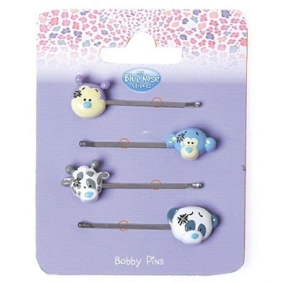 Me to You My Blue Nose Friends Hair Slides Bobby Pins