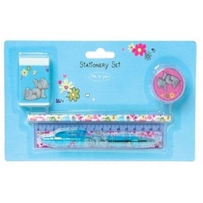 Me To You Pen, Pencil, Ruler, Eraser & Pencil Sharper Stationery Set