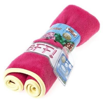 Me to You Tatty Puppy Pink Blanket BFF