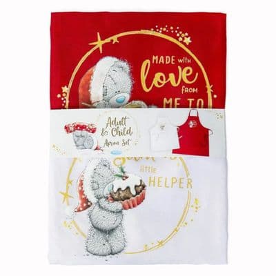 Me to You Tatty Teddy Christmas Adult & Child Aprons