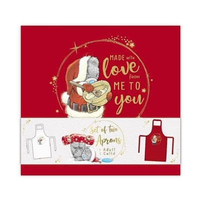 Me to You Tatty Teddy Christmas Adult & Child Aprons