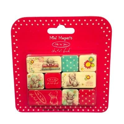 Me to You Tatty Teddy Collectors Sketchbook Smiles Mini Magnets