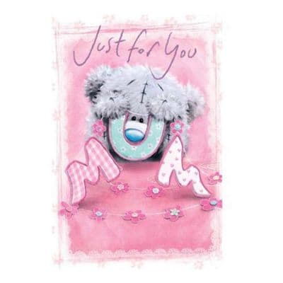 Me to You Tatty Teddy Mother's Day Card - Just For You Mum