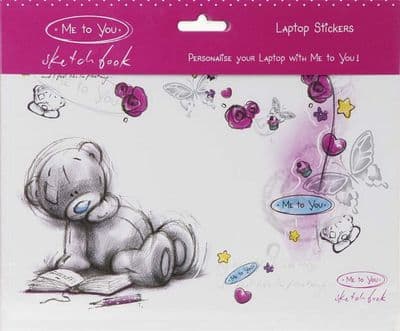 Me to You Tatty Teddy Stickers Sketchbook Smiles