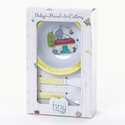 Me to You Tiny Tatty Teddy Baby's Bowl & Cutlery Boxed Set