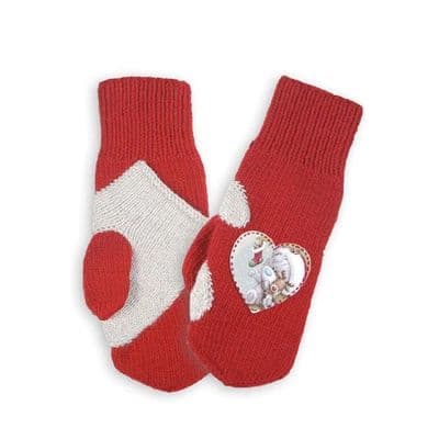 Me to You Tiny Tatty Teddy My First Christmas Hand-in-Hand Mittens
