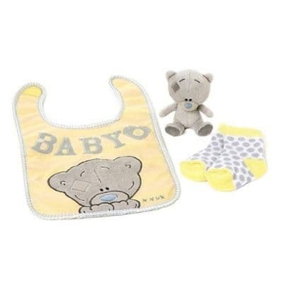 Me to You Tiny Tatty Teddy Socks Bib & Plush Set
