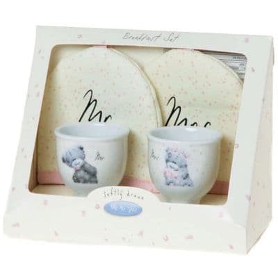 Me To You Wedding Breakfast Set 2 Egg Cup and Covers