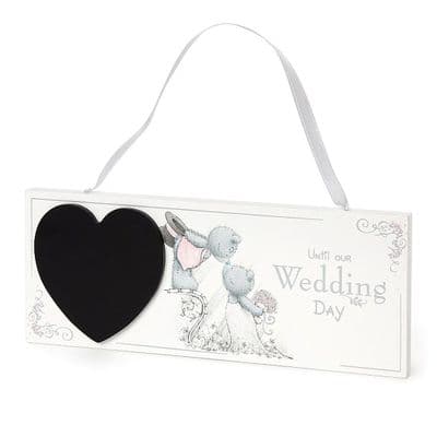 Me To You Wedding Countdown Plaque
