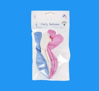 Pack of 6 Balloons My Blue Nose Friends Me To You Partyware