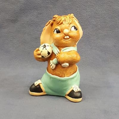 PenDelfin Rabbit Figurine Chuck in Light Blue