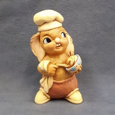 PenDelfin Rabbit Figurine Cookie in Pink