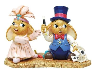 PenDelfin Rabbit Madge and Ike 2011  Event Figurine # 53