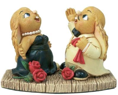 PenDelfin Rabbit Renee & Renato 2010 Event Figurine