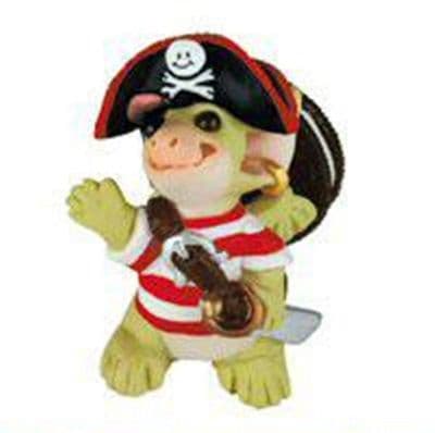 Pocket Dragon Cookie Pirate Collectors Figurine