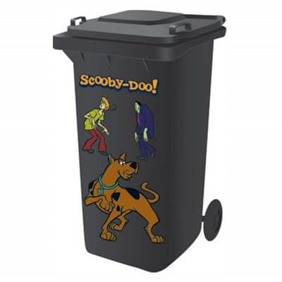 Scooby Doo & Shaggy - Wheelie Bin Stickers Warner Brothers
