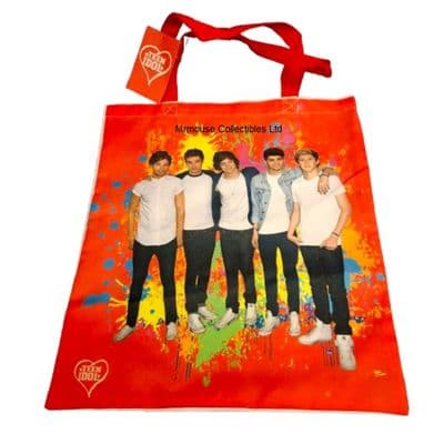 Teen Idol One Direction Group Memorabilia Multi Purpose Tote Bag.