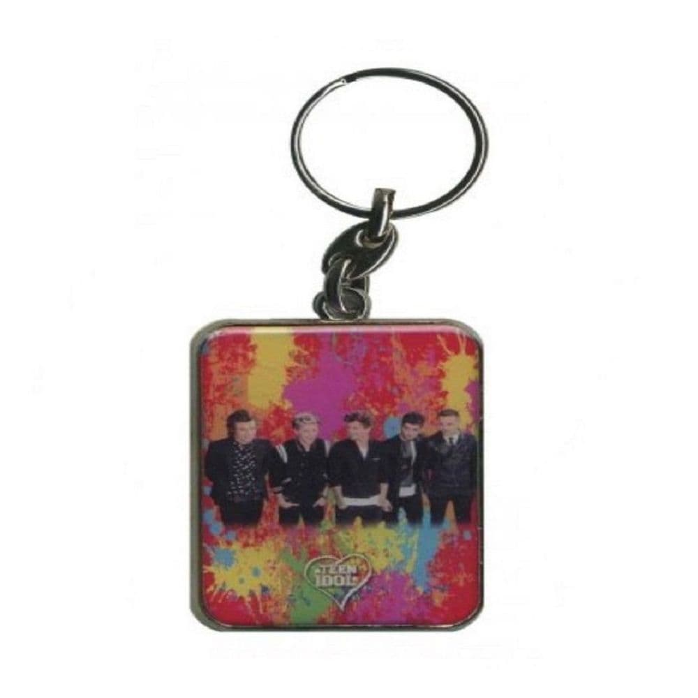 Teen Idol One Direction Metal Keyring Group