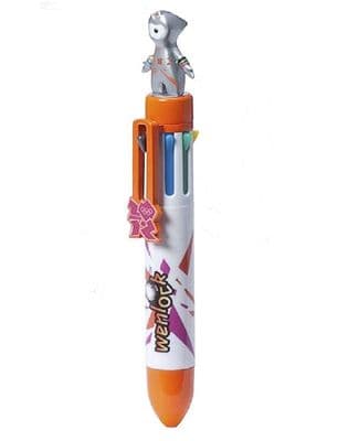 Wenlock Multicolour Pen the London 2012 Olympic Games Mascot