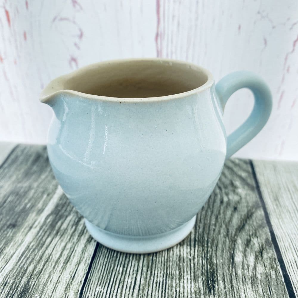 Langley Pottery Powder Blue Cream Jug