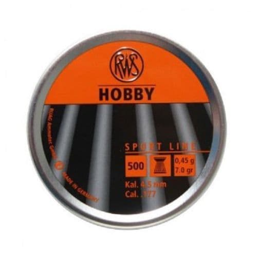 RWS Hobby 177 Air Rifle Pellets Air Gun Ammunition Tins of 500 Target