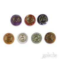 7 Chakra Gemstone Set 7pcs – Natural Crystal Stones for Meditation & Décor