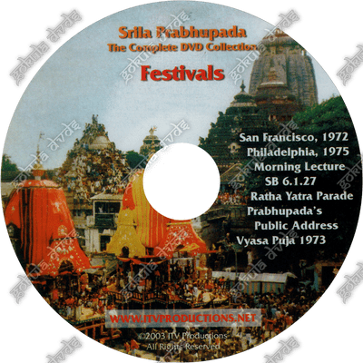 Festivals With Srila Prabhupada DVD