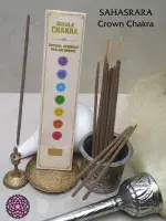 Gokula Chakra – Ayurvedic Incense Sticks – Sahasrara (Crown Chakra) – 20g