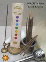 Gokula Chakra – Ayurvedic Incense Sticks – Svadisthana (Sacral Chakra) – 20g