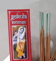 Gokula Classic Green Champa Incense 20g – Earthy & Floral Blend