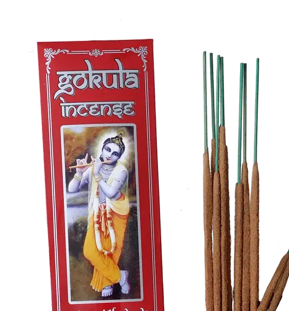 Gokula Classic Green Champa Incense 20g – Earthy & Floral Blend