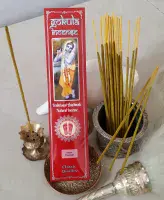 Gokula Classic Kesar Chandan Incense 20g – Rich Saffron Sandalwood Aroma