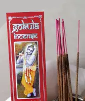 Gokula Classic Krishna Balaram Incense 20g – Divine & Sweet Floral Blend