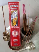 Gokula Classic Krishna Balaram Incense 20g – Divine & Sweet Floral Blend