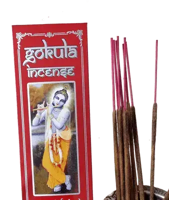 Gokula Classic Krishna Balaram Incense 20g – Divine & Sweet Floral Blend