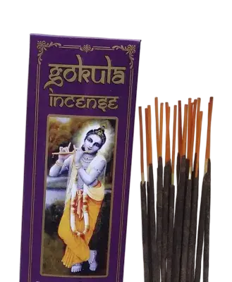Gokula Connoisseur Celestial Kesar Hina Incense 20g – Exotic Saffron & Herbal Blend
