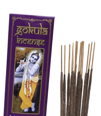 Gokula Connoisseur Gold Nag Champa Incense 20g – Classic & Mystical Scent