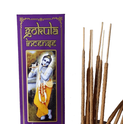 Gokula Connoisseur Gold Sandal Incense 20g – Smooth & Woody Aroma