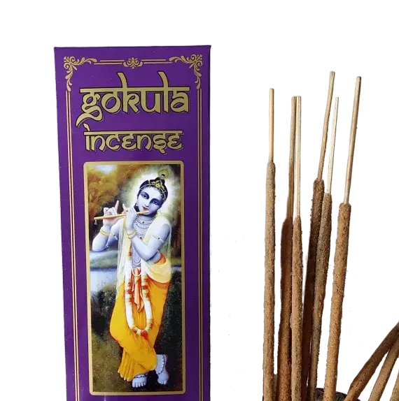 Gokula Connoisseur Gold Sandal Incense 20g – Smooth & Woody Aroma